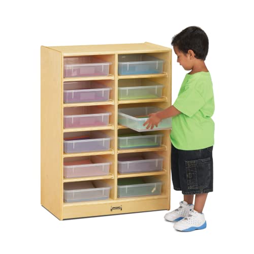 Jonti-Craft 0612JC 12 Bins Mobile Storage Without Bins