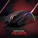 Redragon M612 Predator RGB Gaming Maus, 8000 DPI kabelgebundene optische Maus mit 11 programmierbaren Tasten & 5 Hintergrundbeleuchtungsmodi, Software unterstützt DIY Keybinds Rapid