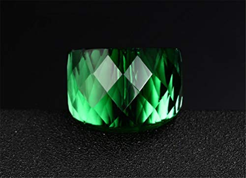 Image of HIJONES Men Women Stainless Steel Cubic Zirconia Royal Crystal Rings Wrap Band Cocktail Style