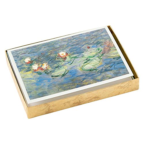 Image of Caspari Entertaining Claude Monet Boxed Blank Notecard