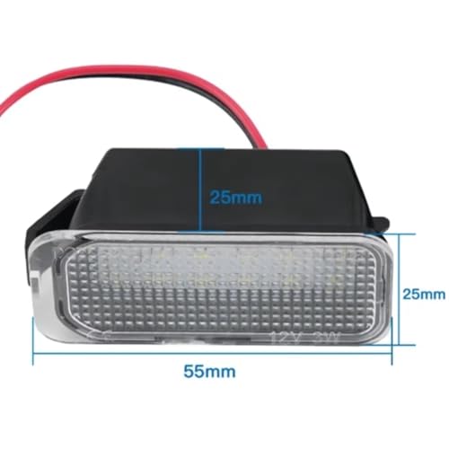 Conjunto de luz de matrícula Focus MK3 DYB y C-MAX 4