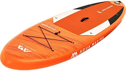 Aqua Marina Fusion, Inflatable Stand Up Paddle Board (iSUP) Package, 330 cm Length, Orange