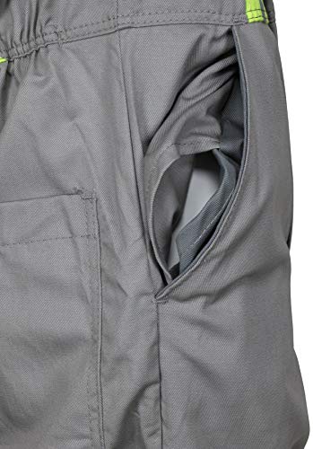 Image of MCR Safety Summit Breeze Flame Resistant FR Long Sleeve Coveralls, 7 oz Cotton, Reflective, Vents, Gray, 40
