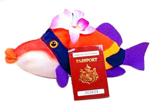 Hawaiian Humu Fish Plush Collectible Toy
