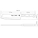 Tramontina Cuchillo Usuba para Rebanar y Picar en Acero Inoxidable Century NSF 18 cm Imagen de Tramontina Cuchillo Usuba para Rebanar y Picar en Acero Inoxidable Century NSF 18 cm