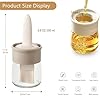 Sauce and Oil Bottle with Silicone Brush for Cooking BBQ Kitchen - 6.8oz #1