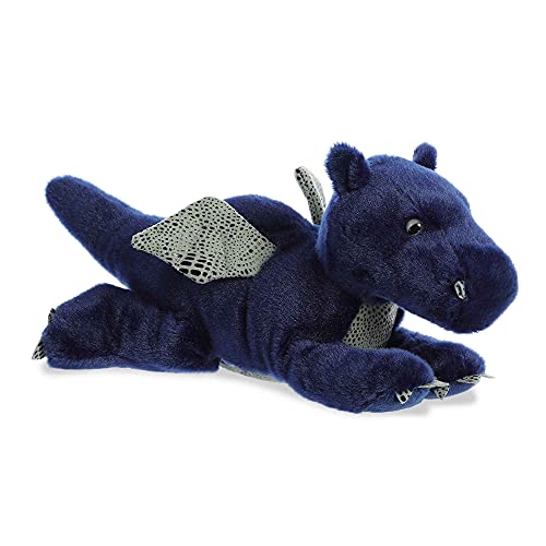 Peluche dragon bleu saphir Aurora compagnon idéal de sieste pour enfant
