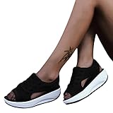 Anlass: Diese stilvollen sandalen damen sommer sind perfekt für das Urlaub, Strand, Freizeit, tägliches Gehen, Einkaufen, Arbeiten, Reisen und mehr.Es eignet sich für Frühling, Sommer.