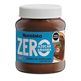 NUCOLATO | Crema de Avellanas - Crunchy | 12.3 oz - 350gr | Chocolate Sin Azúcar - Snacks Saludables - Chocolates Sin...