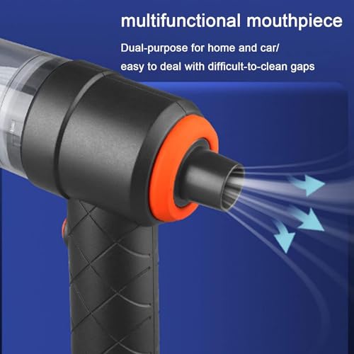 Image of Vacuum Cleaner Dust Collection 2 in 1 Car High-Power Handheld Wireless Home Car Dual-use Portable USB Rechargeable Mini Car Vacuum for Vehicle, Home and Offic
