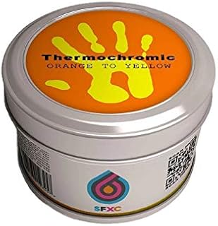 Thermochromic Paint - Colour Changing Paint - Orange to Neon Yellow - Acrylic Based - 250ml