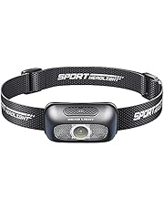 ヘッドライト USB充電式 高輝度 LED ヘッドライト 5種点灯モード 赤＆白ライト SOS点滅 頭につけ ヘッドランプ 防水防塵 60°角度調整可 夜釣り 最適 登山 キャンプ 散歩 作業 釣り アウトドア 災害 停電用 小型 40g超軽量 ヘッド ライト…