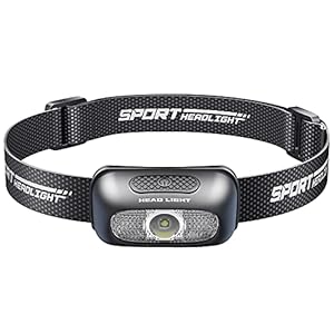 KEWISI ヘッドライト USB充電式 高輝度 LED ヘッドライト 5種点灯モード 赤＆白ライト SOS点滅 頭につけ ヘッドランプ 防水防塵 60°角度調整可 夜釣り 最適 登山 キャンプ 散歩 作業 釣り アウトドア 災害 停電用 小型 40g超軽量 ヘッド ライト" 