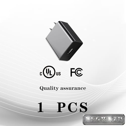 Charger Replacement for Fire Tablets, Kindle Paperwhite eReaders, Echo Dot, CCTV Security Camera, Water Flosser - 5V 2A Power Adapter Block Cube, UL Listed