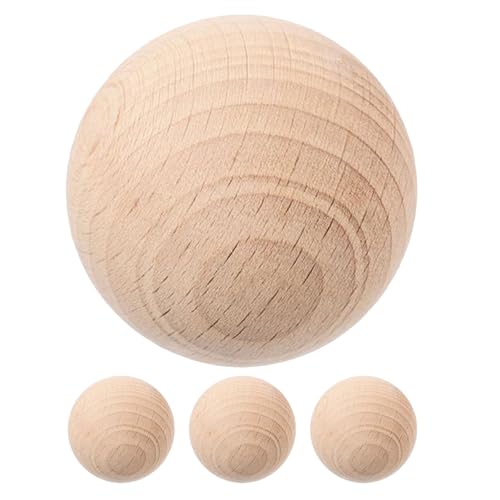 Bolas de croquet TOYANDONA con acabado refinado de madera dura para torneos selectos