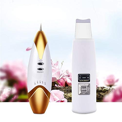 WorldCare® Dark Spot Mole Tag Wart Laser val Pen+Ultrasonic Skin Blackhead Wrinkles Spots val Facial Beauty Device 4041304483 | Pack of 1