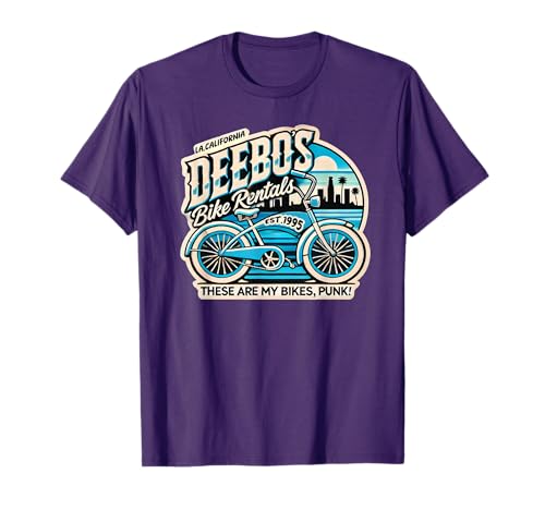 Deebos Bike Rentals T-Shirt Los Angeles Bicycle Shop