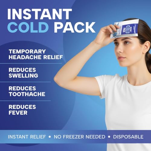 Image of 5000 Pack Instant Ice Packs for Injuries, Bulk Full Pallet Delivery
