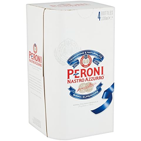 Peroni Nastro Azzurro Lager Bottle, 4 x 330ml Cover
