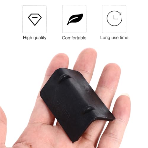 Image of 100 Pcs Black Plastic Corner Protectors for Safe Box Packaging - 2.16 inch X 1.18 inch X 1.18 inch Durable Guards for Shipping and Storage