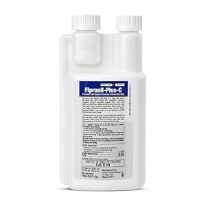 Fipronil Plus C Pest Control Concentrate – DIY Commercial-Strength Roach Killer Indoor Infestation, Easy-Use Ant Spray, Makes 21 Gallons of Fipronil Solution for Homeowners – 16 oz