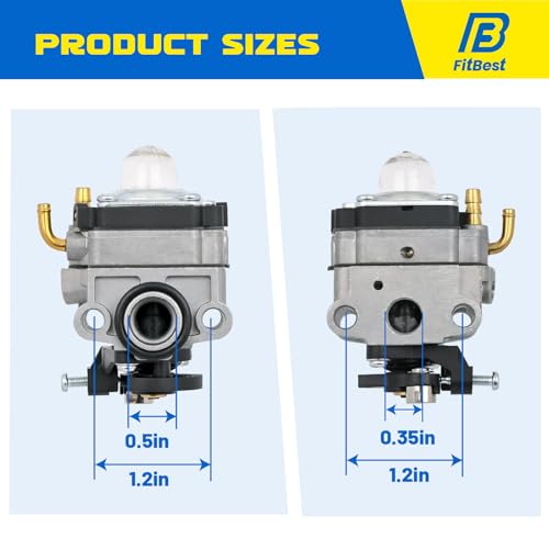 image for FitBest GX22 GX31 FG100 Carburetor Kit for Honda 4-Cycle Engines – R