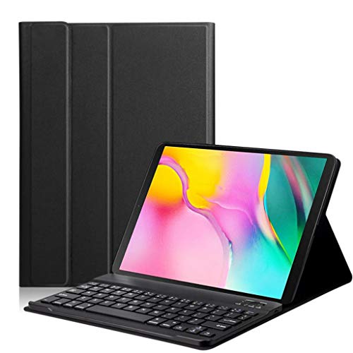 Homyl Teclado Fino de Capa de Tablet Capa Protetora com Teclado, 4x com Cabo USB para Samsung Galaxy