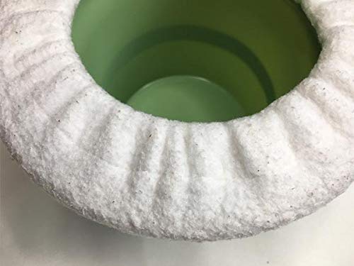 Miniatura 6 de Top Hat - Orinal para entrenamiento de orinal para recién nacido, comunicación de eliminación, incluye forro polar 100% algodón sin teñir acogedor,