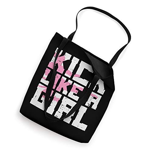 Bolso tote para artes marciales 'Kick Like Girl', para karate, taekwondo y kung fu miniatura 2