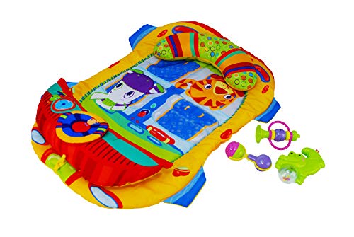 Tapete De Atividades Musical Carrinho Divertido Pura Diversão Multicor