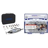 Dremel 4250 Outil Rotatif Multifonction 175W avec 35 Accessoires Vitesse Variable 5000 35000 tr/min & Kit d'Accessoires Dremel SC690 EZ SpeedClic   Coffret de Meules à Tronçonner