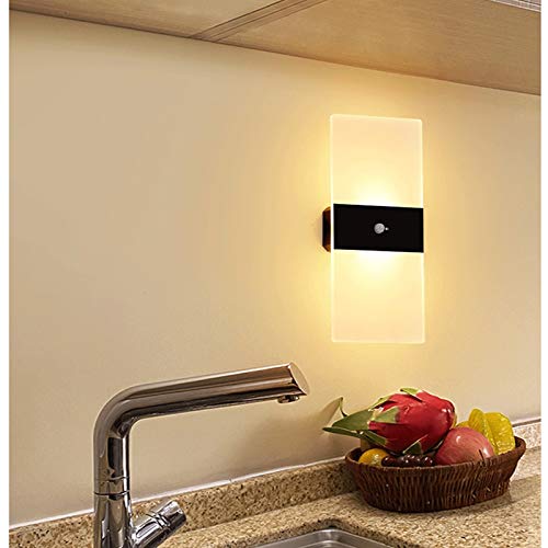 Lámpara de pared con sensor de movimiento para armarios oscuros 7