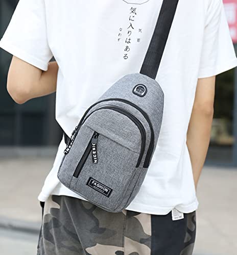 Sling Backpacks Chest Shoulder Crossbody Purse Surper Light Handbag for Travel Running Cycling for Men (Blue)2