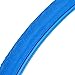 RiToEasysports Solid Rubber Tyres, 4 Colours Fashion Cycling Tubless Riding Solid Rubber Tyre for 700 x 23C Road Fixed Gear (Blue)