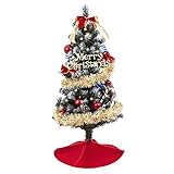 3ft Artificial Christmas Tree Decorations Mini Small Christmastree 36inch Pine Tree Indoor Tabletop...