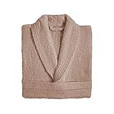 ✔️ DESCRIPCIÓN El albornoz de rizo Zafiro, disponible en todas las tallas y en 25 colores para que puedas coordinarlo en tu baño con la toalla de baño diamante. Fabricados en 100% Algodón, con un gramaje de 420 gr/m², para que al salir del agua te seques enseguida y disfrutes de su comodidad. Un albornoz de baño sin capucha al mejor precio.