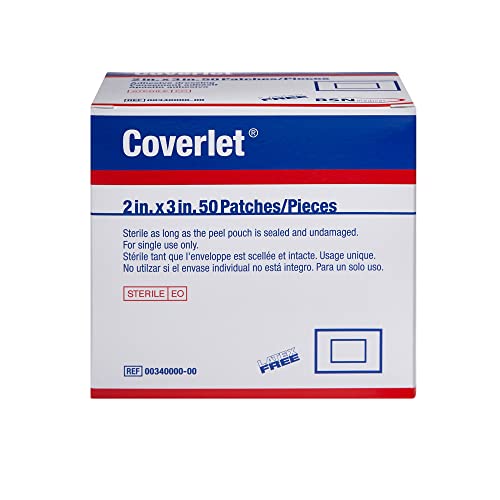 Coverlet Elastic Patch Bandage 2" X 3" - 50/Box #340000 #TOP25