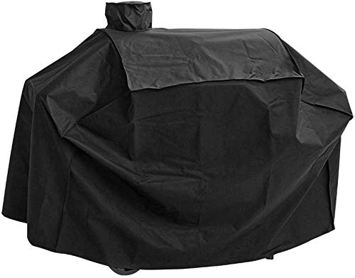 ZGYQGOO Waterproof Grill Cover for Combination Gas/Charcoal/Smoker Grill, Outdoor Heavy Duty Pellet Grill Cover