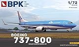 BPK 7219-1/72 - Airplane 737-800 KLM Plastic Model Aircraft