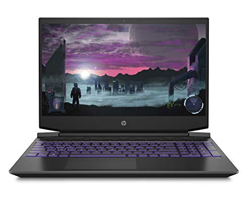 Image of HP Pavilion Gaming 15-ec0026AX 15.6 inch (39.62cms) Gaming Laptop (Ryzen 5 3550H /8GB /1TB HDD + 256GB SSD /Windows 10 Home /3GB NVIDIA GTX 1050 Graphics), Shadow Black