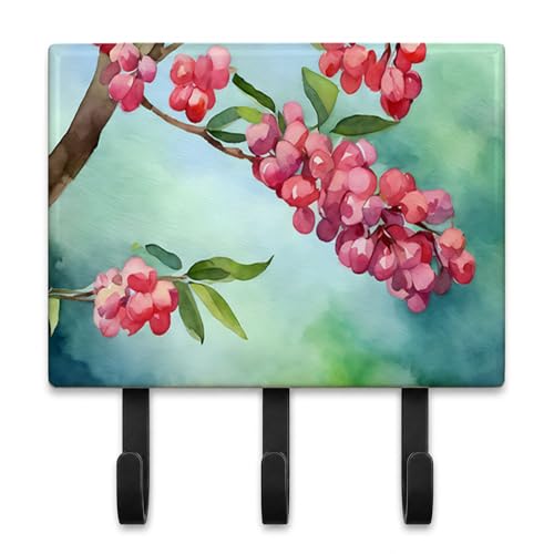 Caroline's Treasures Pennsylvania Mountain Laurels Triple Wall Hook