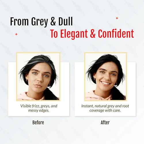 Image of Color fix gel Quick Gray Hair Touch Up Stick for grey hair 15ml | Instant Gray Coverage | Semi Permanent | Black Color | Smudge-Proof & Long-Lasting | Ideal for All Hair Types | Enriched with Almond & Olive Oil