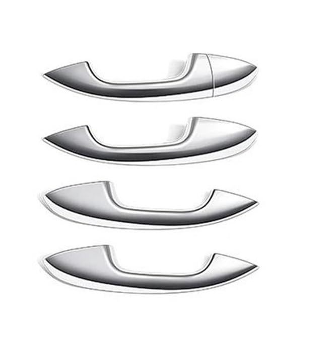 Cubierta de manija exterior para Benz W205 W213 X253 accesorio de moldura ABS Style3