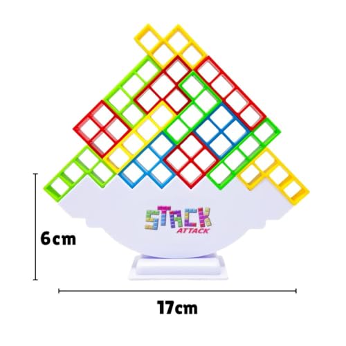 Diffy Toys And Games STA-OS-7000 Stack Attack Block Balancing Game thumb #6