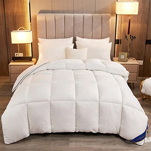 Edredón de plumón de ganso blanco 95% para cama de invierno 4