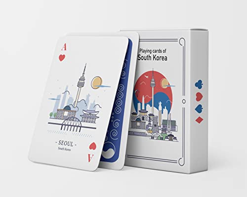 Playing Cards Of South Korea - Poker Cards, Deck Of Cards, Korea Card, Korea Cards, Playing Cards Korea, Poker Card #TOP4