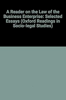 Paperback A Reader on the Law of the Business Enterprise: Selected Essays Book