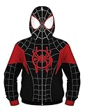 Dark Eyes 3D Kids Hoodie Jacket Superhero Halloween Cosplay Costume, Kids-Medium