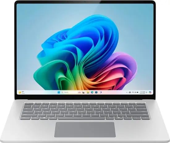 Surface Laptop 7 15 Copilot+ Laptop (2024) | 15" 2496x1664 | Snapdragon X Elite - X1E-80-100 - 512GB SSD Hard Drive - 16GB RAM | 12 cores @ 3.4 GHz Win 11 Home Silver