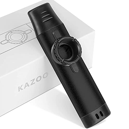 Kazoo Instrument de Musique en Métal Kazoo avec 5 Membranes Diaphragmes de Bocca, bon Compagnon pour Guitare, Ukulélé… - Les Beatles, Paul McCartney, John Lennon, RIngo Starr, George Harrison Kazoo Instrument de Musique en Métal Kazoo avec 5 Membranes Diaphragmes de Bocca, bon Compagnon pour Guitare, Ukulélé…